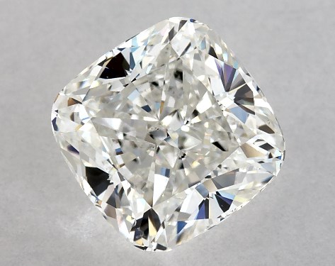 GIA 1.50 Carat H-VS2 Ideal Cut Cushion Modified Diamond